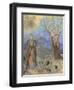 The Buddha, 1906-1907-Odilon Redon-Framed Giclee Print