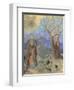 The Buddha, 1906-1907-Odilon Redon-Framed Giclee Print