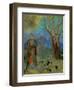 The Buddha, 1906-1907-Odilon Redon-Framed Premium Giclee Print