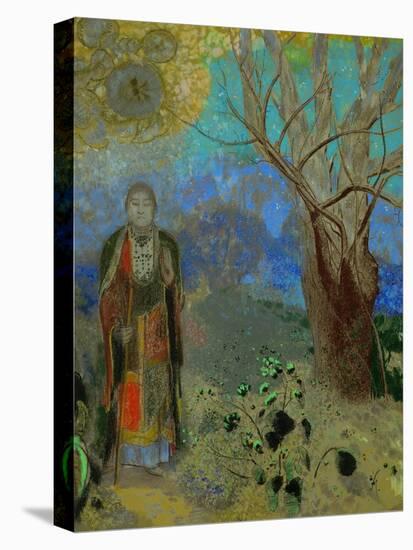 The Buddha, 1906-1907-Odilon Redon-Stretched Canvas
