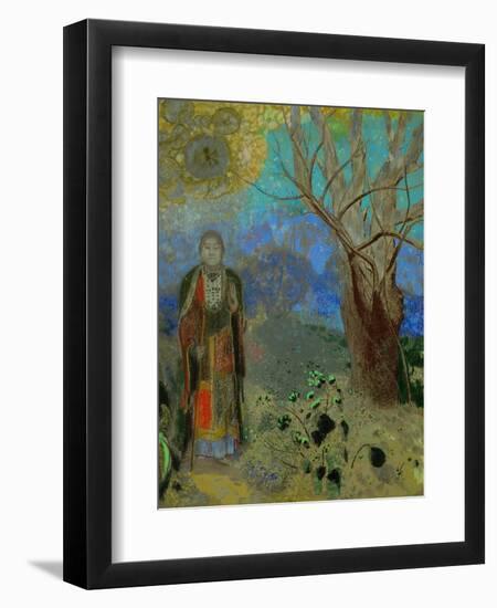 The Buddha, 1906-1907-Odilon Redon-Framed Giclee Print