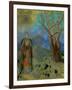 The Buddha, 1906-1907-Odilon Redon-Framed Giclee Print