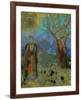 The Buddha, 1906-1907-Odilon Redon-Framed Giclee Print