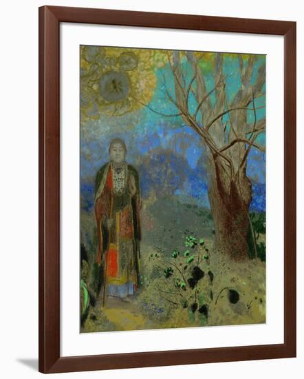 The Buddha, 1906-1907-Odilon Redon-Framed Giclee Print