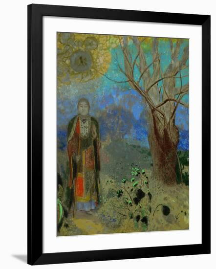 The Buddha, 1906-1907-Odilon Redon-Framed Giclee Print