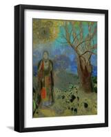 The Buddha, 1906-1907-Odilon Redon-Framed Giclee Print