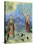 The Buddha, circa 1905-Odilon Redon-Stretched Canvas