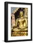 The Buddha Statue at Wat Phra Singh Is Blessed-Andrew Taylor-Framed Photographic Print