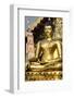 The Buddha Statue at Wat Phra Singh Is Blessed-Andrew Taylor-Framed Photographic Print