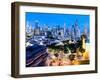 The Buddha Tooth Relic Temple and Central Business District (Cbd), Chinatown, Singapore-Matthew Williams-Ellis-Framed Photographic Print