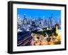 The Buddha Tooth Relic Temple and Central Business District (Cbd), Chinatown, Singapore-Matthew Williams-Ellis-Framed Photographic Print