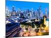 The Buddha Tooth Relic Temple and Central Business District (Cbd), Chinatown, Singapore-Matthew Williams-Ellis-Mounted Photographic Print