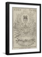 The Buddhist Deity Kanon-null-Framed Giclee Print