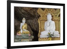 The Buddhist Pilgrimage Site of Peik Chin Myaung Cave (Maha Nan Damu Sacred Buddha Cave)-Stephen Studd-Framed Photographic Print