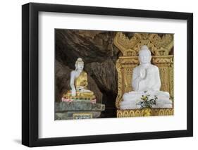 The Buddhist Pilgrimage Site of Peik Chin Myaung Cave (Maha Nan Damu Sacred Buddha Cave)-Stephen Studd-Framed Photographic Print