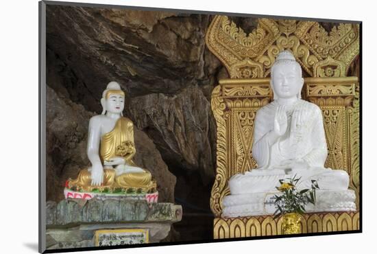 The Buddhist Pilgrimage Site of Peik Chin Myaung Cave (Maha Nan Damu Sacred Buddha Cave)-Stephen Studd-Mounted Photographic Print