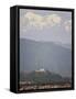 The Buddhist Temple of Swayambhu, Overlooking Kathmandu, Rising to Over 6000M-Don Smith-Framed Stretched Canvas