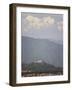 The Buddhist Temple of Swayambhu, Overlooking Kathmandu, Rising to Over 6000M-Don Smith-Framed Photographic Print