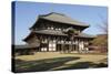 The Buddhist Temple of Todai-Ji, Nara, Kansai, Japan-Stuart Black-Stretched Canvas
