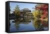 The Buddhist Temple of Topdai-Ji, Nara, Kansai, Japan-Stuart Black-Framed Stretched Canvas