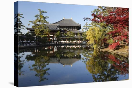 The Buddhist Temple of Topdai-Ji, Nara, Kansai, Japan-Stuart Black-Stretched Canvas