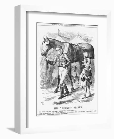 The Budget Stakes, 1885-Joseph Swain-Framed Giclee Print
