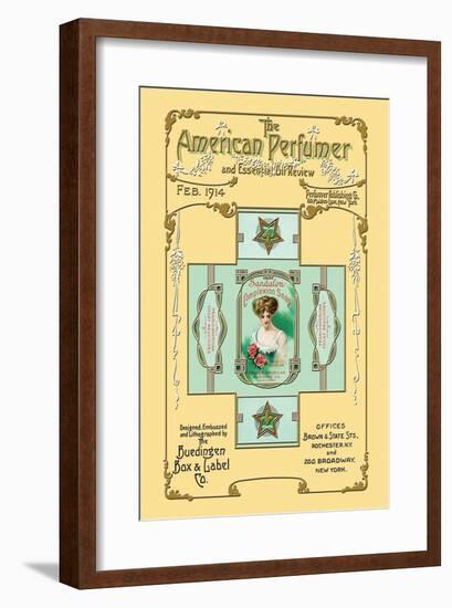 The Buedingen Box and Label Co.-null-Framed Art Print