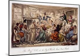 The Buff Club at the Pig and Whistle-Isaac Robert Cruikshank-Mounted Giclee Print