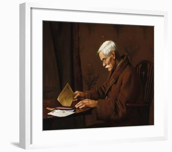 The Buff Envelope-Charles Spencelayh-Framed Premium Giclee Print