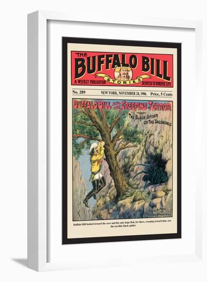 The Buffalo Bill Stories: Buffalo Bill and the Creeping Terror-null-Framed Art Print