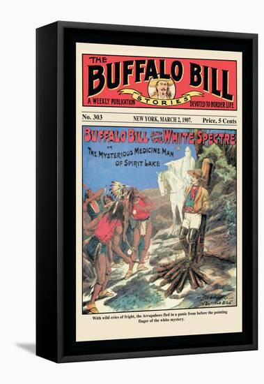 The Buffalo Bill Stories: Buffalo Bill and the White Spectre-null-Framed Stretched Canvas