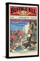 The Buffalo Bill Stories: Buffalo Bill and the White Spectre-null-Stretched Canvas