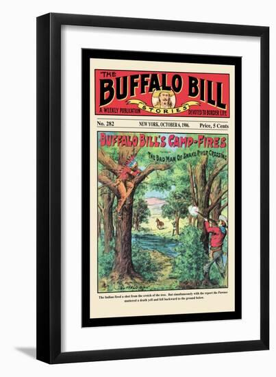 The Buffalo Bill Stories: Buffalo Bill's Camp Fires-null-Framed Art Print