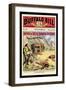 The Buffalo Bill Stories: Buffalo Bill's Daring Plunge-null-Framed Art Print