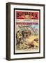 The Buffalo Bill Stories: Buffalo Bill's Daring Plunge-null-Framed Art Print