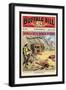 The Buffalo Bill Stories: Buffalo Bill's Daring Plunge-null-Framed Art Print