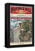 The Buffalo Bill Stories: Buffalo Bill's Leap in the Dark-null-Framed Stretched Canvas