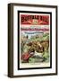 The Buffalo Bill Stories: Buffalo Bill's Mazeppa Ride-null-Framed Art Print