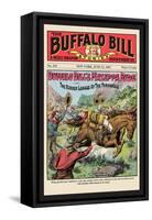 The Buffalo Bill Stories: Buffalo Bill's Mazeppa Ride-null-Framed Stretched Canvas