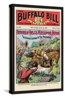 The Buffalo Bill Stories: Buffalo Bill's Mazeppa Ride-null-Stretched Canvas