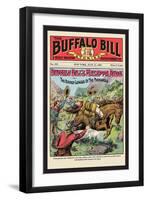 The Buffalo Bill Stories: Buffalo Bill's Mazeppa Ride-null-Framed Art Print