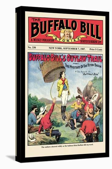 The Buffalo Bill Stories: Buffalo Bill's Outlaw Trail-null-Stretched Canvas