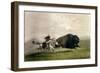 The Buffalo Chase 'singling Out', Pub. by Currier and Ives-George Catlin-Framed Giclee Print