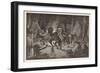 The Buffalo Dance, from Harper's Weekly, Pub 1887 (Engraving)-Frederic Remington-Framed Giclee Print
