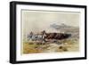 The Buffalo Hunt by C M Russell-Charles Marion Russell-Framed Giclee Print