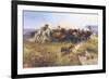 The Buffalo Hunt No. 39-Charles Marion Russell-Framed Premium Giclee Print