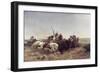 The Buffalo Hunt-Charles Ferdinand Wimar-Framed Giclee Print