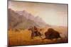 The Buffalo Hunter-Seth Eastman-Mounted Giclee Print