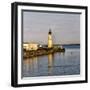 The Buffalo Main Lighthouse on the Buffalo River New York State-Joe Restuccia-Framed Photographic Print