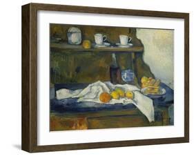 The Buffet, 1873/77-Paul Cézanne-Framed Giclee Print